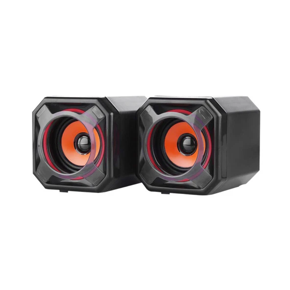 Trio S5 USB Multimedia Hoparlör 10W 2.5 İnç 3.5mm Stereo PC Laptop Masaüstü ürün görseli 1
