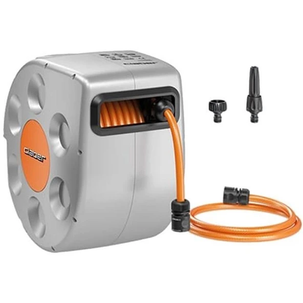 Claber 8697 Rotoroll Evolution Otomatik Sarma 30 mt Hortum Makarası ürün görseli 1