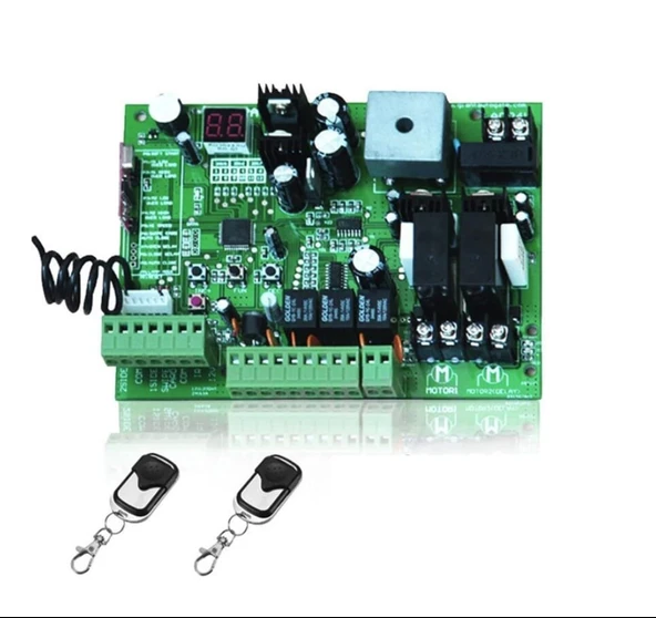 DMETE DC24V Salıncak Kapısı Açıcı Motor Kontrol Ünitesi PCB Denetleyici Devre Kartı Elektronik Kart Yaygın olarak kullanılır (2 Uzaktan Kumanda) ürün görseli 1