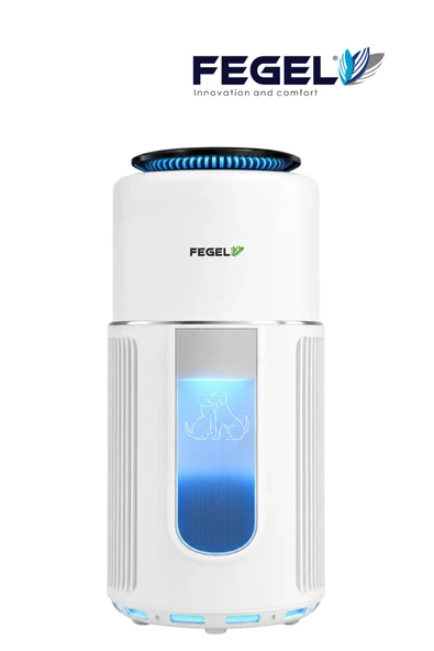 FG-202 Akıllı WiFi Destekli 4 Katmanlı H13 HEPA Hava Temizleyici ürün görseli 1