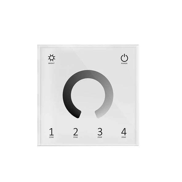 TADZKKIWM 1 adet/1 takım 0/1-10V Zigbee 3.0 akıllı AC itme LED dimmer anahtar modülü 110V 220V APP ses kontrolü duvara monte dokunmatik uzaktan kumanda (T11W) ürün görseli 1