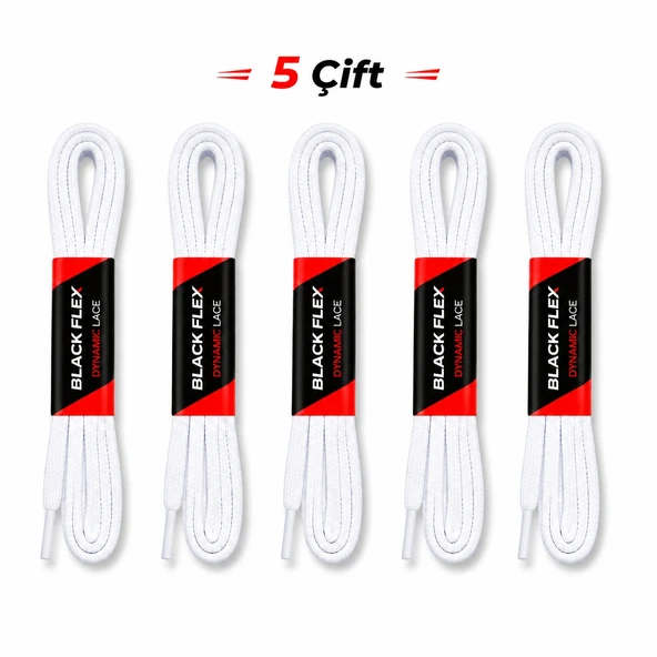 BLACK FLEX TRES ACTİVE BAĞCIK BEYAZ SERİ ürün görseli 1
