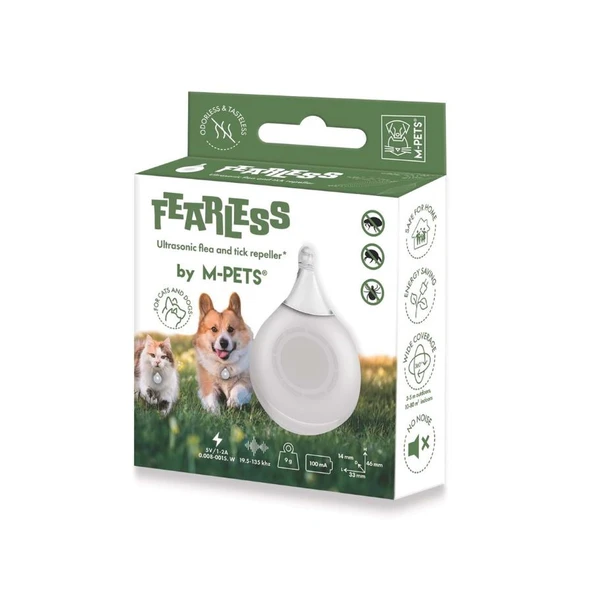 M-Pets Fearless Ultrasonic Pire ve Kene Kovucu ürün görseli 1