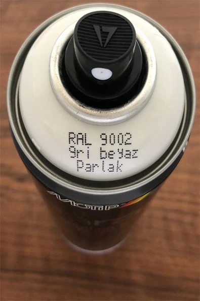 MOTİP CARAT RAL9002 Gri Beyaz Parlak Sprey Boya 400 ML ürün görseli 1