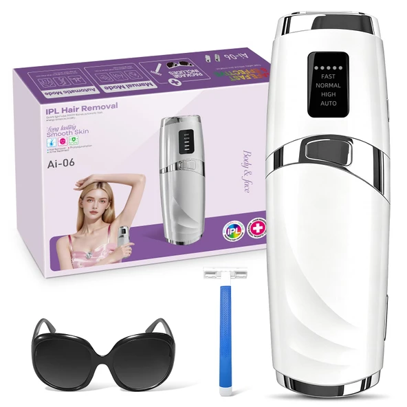 Mulbijeo kadın epilatörü, soğutma fonksiyonlu lazer epilasyon, MAX 21J, 999.999 ışık atımı, kadınlar, erkekler, koltuk altı, bikini, bacaklar, vücut için ağrısız IPL epilasyon cihazı ürün görseli 1