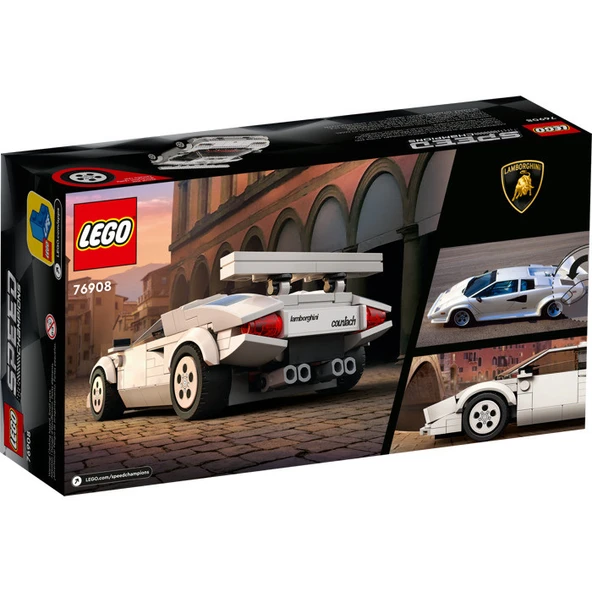 LEGO Speed Champions 76908 Lamborghini Countach 262 Parça - Resim 5