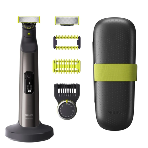 Tondeuse Philips OneBlade Pro Visage et Corps QP6651/61 5,4 W Krom ürün görseli 1