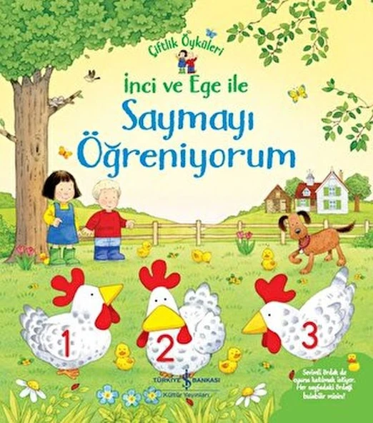 İnci ve Ege ile Saymayı Öğreniyorum - Çiftlik Öyküleri ürün görseli 1