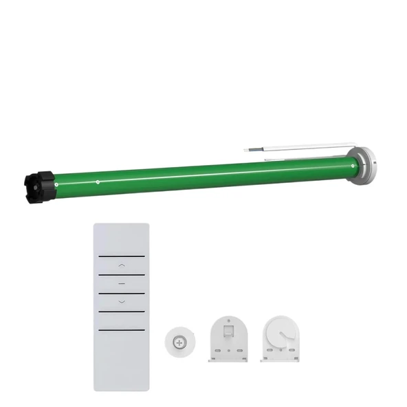 TIEOAXFT Tuya WiFi Motor ZigBee Akıllı Perde RF433 Uzaktan Kumanda ile 38mm Tüp Panjur Panjur Alexa Hey (Perde Motot-WiFi) ürün görseli 1