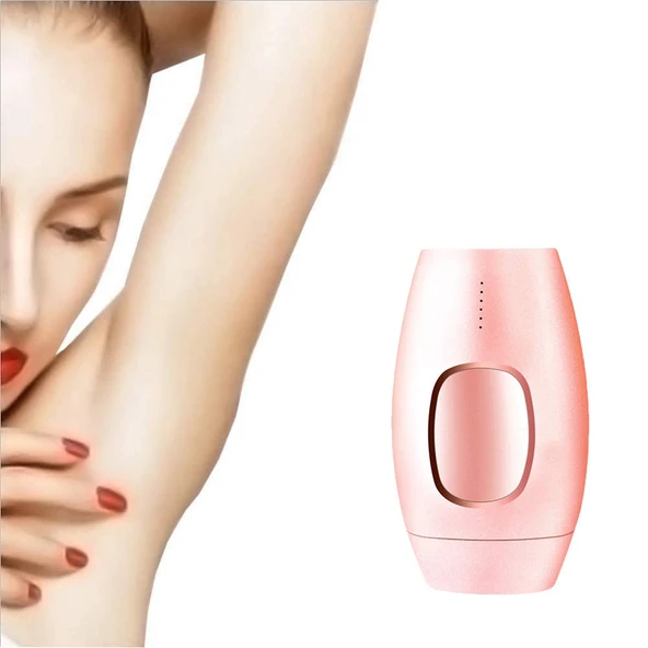 Kadınlar için SSCYHT Lazer Epilasyon, Ağrısız Kalıcı IPL Epilasyon, Evde Bikini Bölgesinde, Bacaklarda, Kollarda, Koltuk Altlarında 600.000 Flaş Tüy Çıkarıcı, Pembe ürün görseli 1