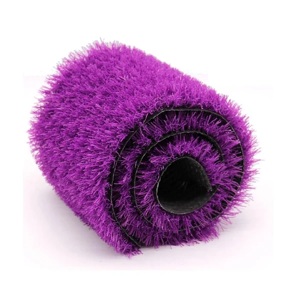 pujindu Dış Mekan Halısı, Doğal Görünümlü Suni Çim, 3cm Sentetik Sahte Çim Halı Mat, Peyzaj Bahçe Evcil Köpek Çimi (Renk : Mor, Boyut : 59x63IN) ürün görseli 1