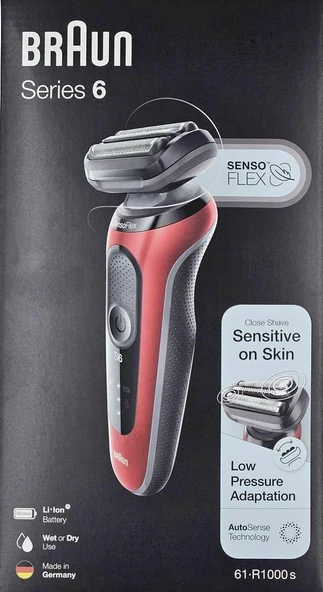 Tıraş makinesi barba elettrico Braun Senso Flex ürün görseli 1