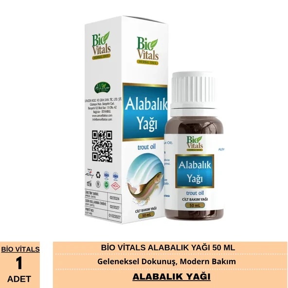 Bio Vitals Alabalık Yağı 50 ml - Resim 2