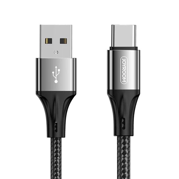 Joyroom S-1030t USB to Type-C Metal Kopmaz Hızlı Şarj Kablosu 3A ürün görseli 1