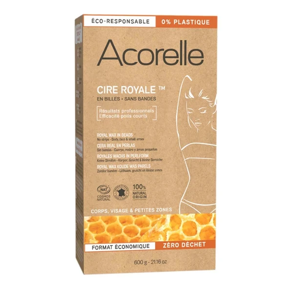 Acorelle Cire Royale, kraliyet mumu, inci şeklinde, 600g (5) ürün görseli 1