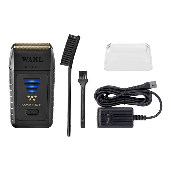 Wahl 5 Yıldızlı Vanish Tıraş Makinesi, Berber Tıraş Makinesi, Folyo Tıraş Makinesi, Yakın Tıraş, Bitirme Aletleri, Karıştırma, Hafif, Kablosuz, Berber Aksesuarları ürün görseli 1