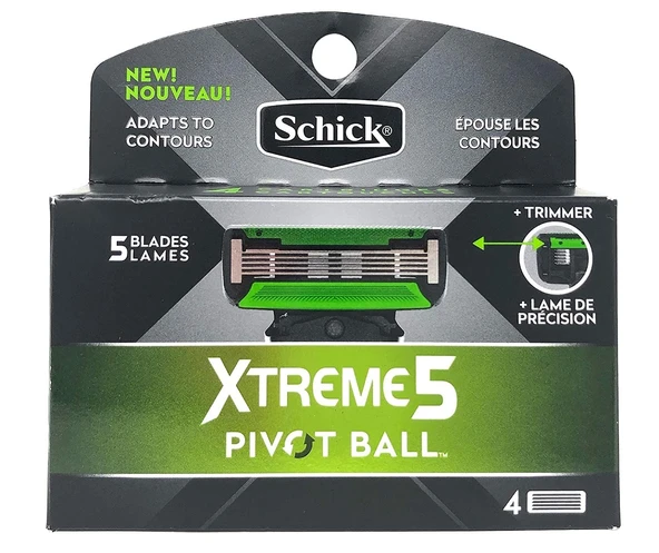 Xtreme 5 PivotBall Erkek Tıraş Makinesi Yedekleri - 4'lü Paket ürün görseli 1