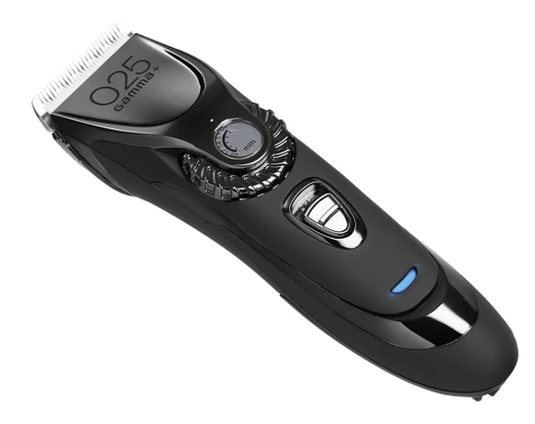 GAMMAPIU' Profesyonel Erkek Saç Kesme Makinesi 025, saç kesme makinesi, 4 mesafe taraklı ayarlayıcı, değiştirilebilir seramik başlık, çift pil, ayarlanabilir bıçak, İtalyan fiş ürün görseli 1