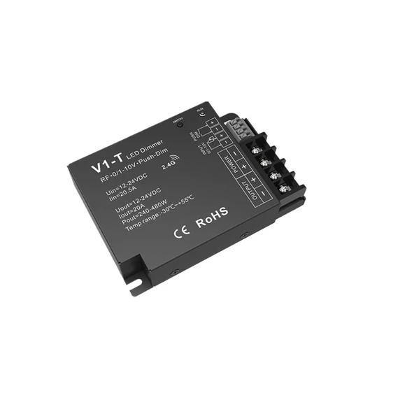 TADZKKIWM 2.4G Parlaklık Uzaktan Kumanda R11 V1-T 0/1-10V Dimmer, V Serisi Kablosuz Alıcı/Dokunmatik LED Tek Renkli Işık (V1-T) ile Kullanım için ürün görseli 1