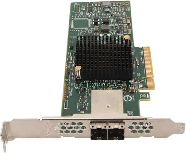 LSI SAS9300-8E 8 Port 12 GB/s SATA+SAS PCI-e 3.0 BT Modu Veri Yolu Adaptörü Denetleyici Kart ürün görseli 1