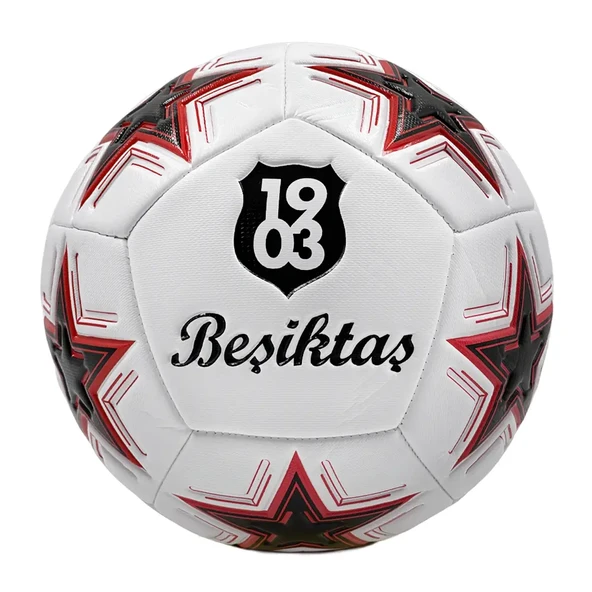 Beşiktaş Futbol Topu Star Siyah-Beyaz ürün görseli 1