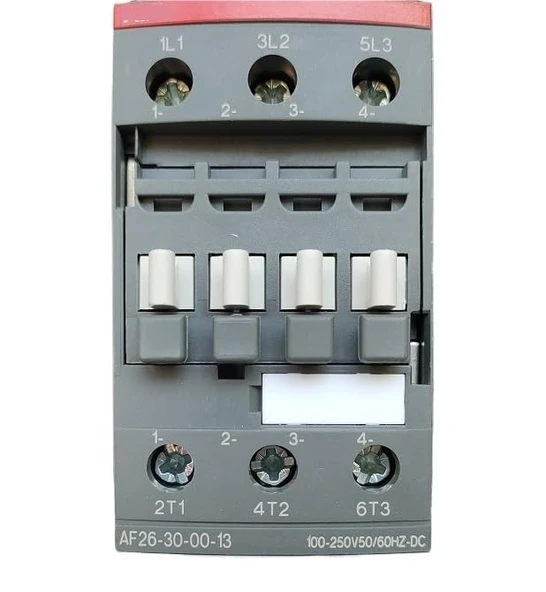 KOSBO 3 Pinli Kontaktörler AF Serisi AC/DC 50Hz/60Hz DC 24V~500V 26A 11KW AF26-30-00(Renk:AF26-30-00 100-250V) ürün görseli 1