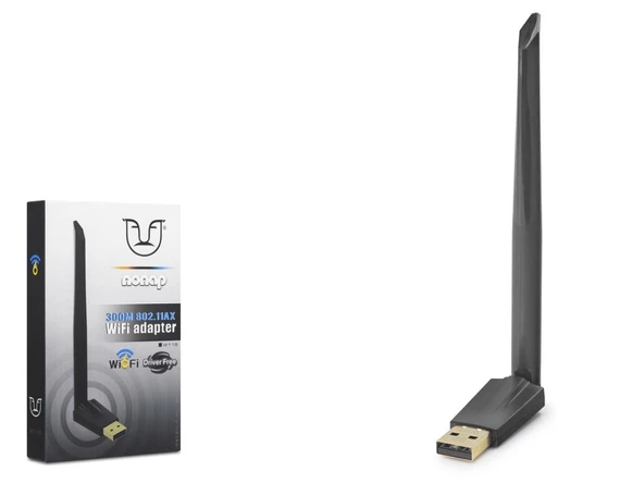 Usb Wifi Adaptör 300 Mbps Wifi 6 Dahua Dvr Uyumlu W118 ürün görseli 1