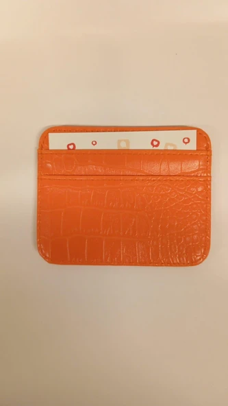 Ollbag Klone Turuncu Renk Bayan Kartlık ürün görseli 1