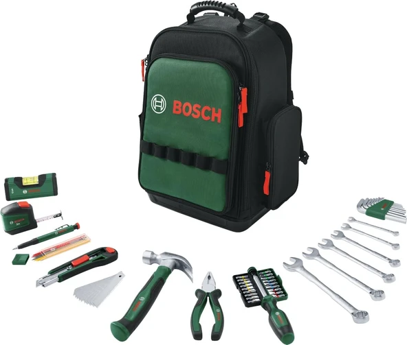 Bosch 60 Parça Bez Sırt Takım Çantası Seti - 1600A02ZA1 ürün görseli 1