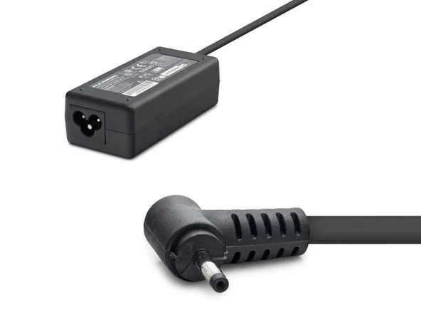 Laptop Adaptörü 40W 19V 2.1A 2.3X0.7 Mm Siyah HD728 ürün görseli 1