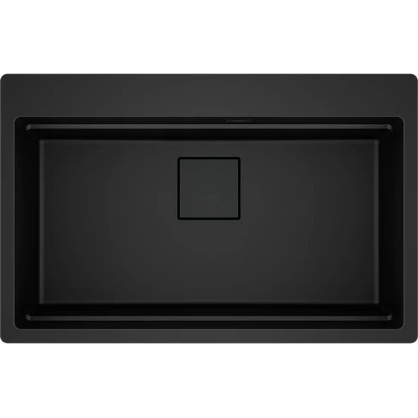 114.0751.849-Franke FRAGRANIT EVYE KNG PRO 610-73 MATT BLACK ürün görseli 1