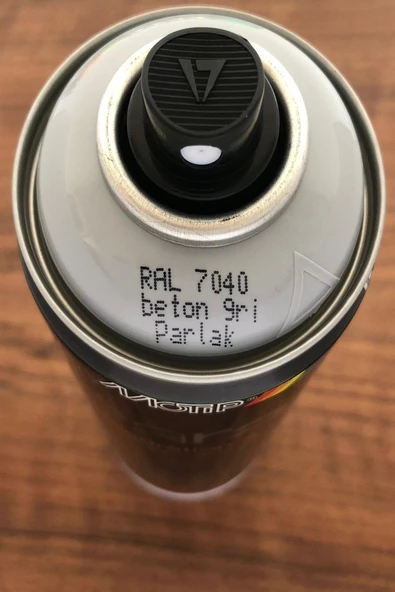 MOTİP CARAT RAL7040 Beton Gri Parlak Sprey Boya 400 ML ürün görseli 1