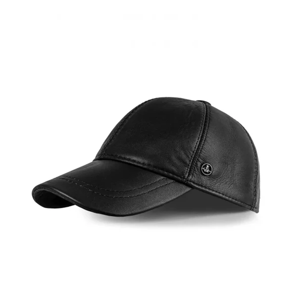 PREMIUM DERİ SET – YELEK, ELDİVEN, DERİ SPOR CAP - Resim 2