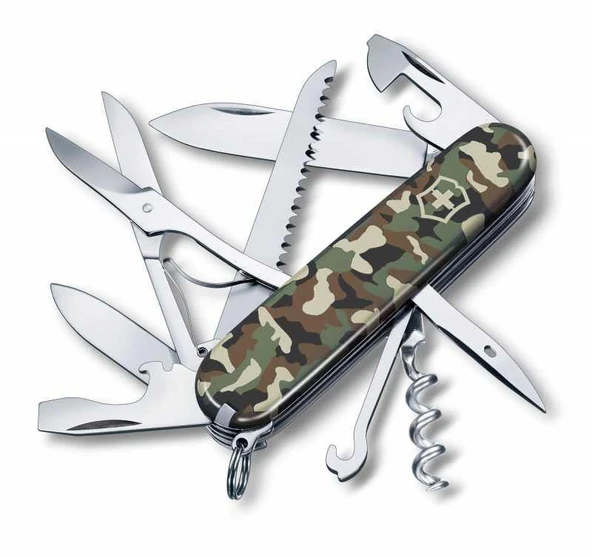 Victorinox 1.3713.94 Kamuflajlı Huntsman Çakı ürün görseli 1