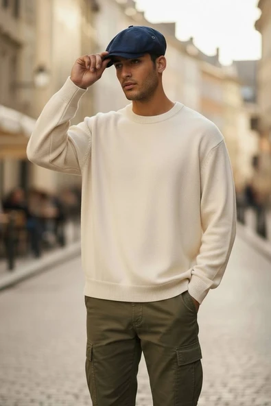 Karnas Keten Yazlık Kasket Şapka – Standart Beden & Terletmeyen Hafif Tasarım ürün görseli 1