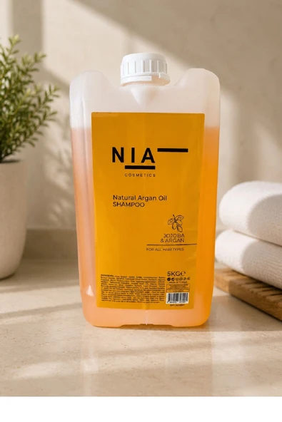 Nia Argan Hair Şampuan 5 Lt  ( Berberler- Kuaförler- Oteller- Kulüpler - Güzellik Salonları ) ürün görseli 1