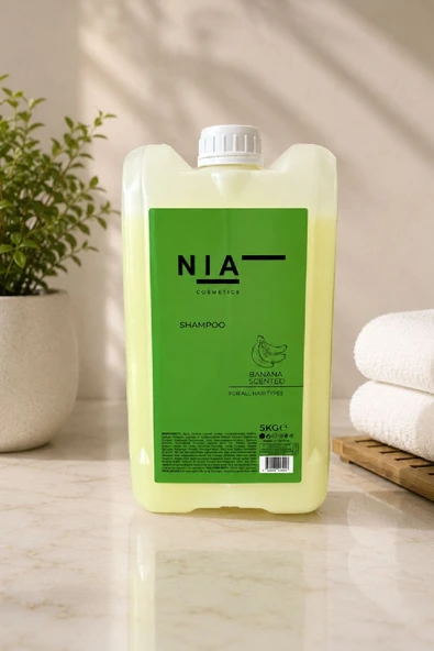 Nia Muzlu Hair Şampuan 5 L Tüm Saç Tipleri ( Berberler- Kuaförler- Oteller- Kulüpler - Güzellik Salonları ) ürün görseli 1