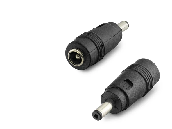 Dc Jack Dönüştürücü 5.5X2.5 Mm Soket 4.0X1.35 Mm Fiş 10 Adetli Paket Siyah HDX1315 ürün görseli 1