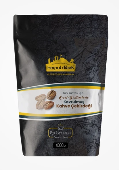 Türk Kahvesi Çekirdeği 4000g (Folyo Ambalaj) ürün görseli 1