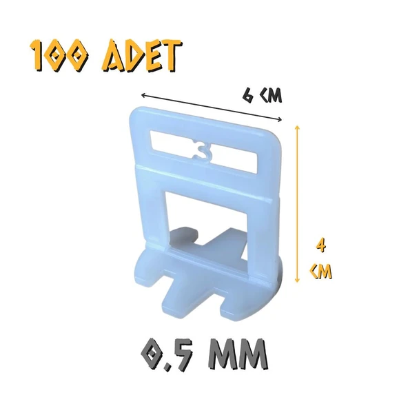 Made Premium Seviye Tespit Derz Artısı 0.5 mm. - 100 Adet ürün görseli 1