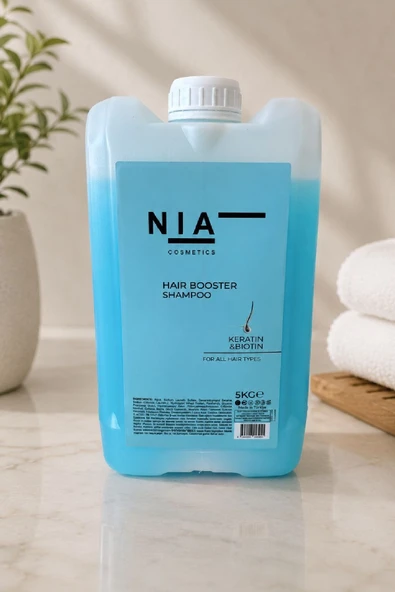 Nia Keratin Hair Şampuan 5 Lt ( Berberler- Kuaförler- Oteller- Kulüpler - Güzellik Salonları ) ürün görseli 1