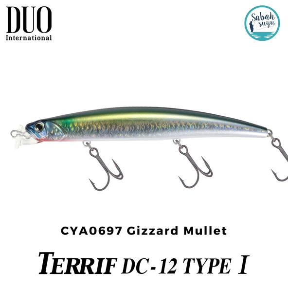 Duo Terrif DC-12 TYPE I CYA0697 Gizzard Mullet ürün görseli 1