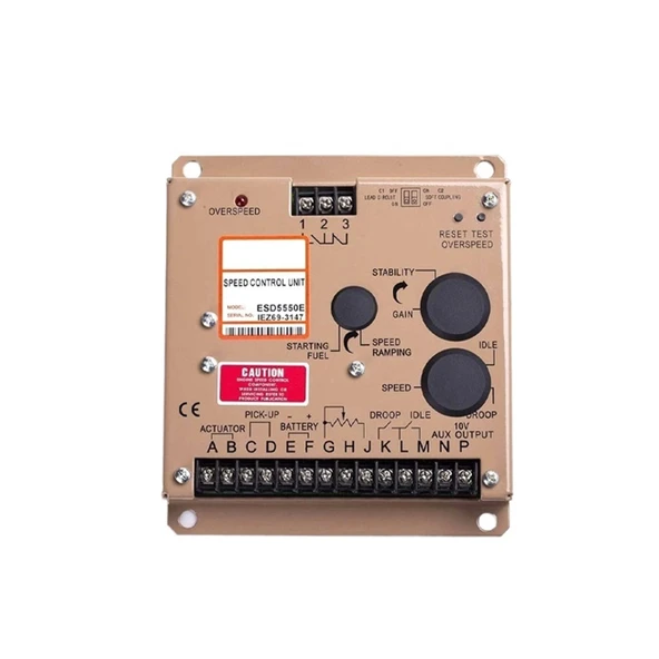 GQSSEFQCH ESD5550 Elektronik Kontrol Jeneratör Seti Hız Kontrol Cihazı ürün görseli 1