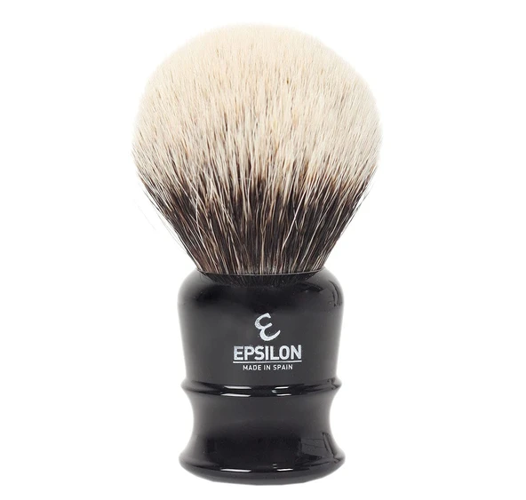 Epsilon tıraş fırçası porsuk, beyaz, siyah, 55/26 mm, standart, benzersiz ürün görseli 1