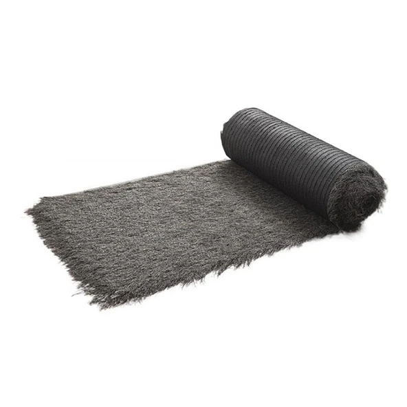 pujindu Sentetik hasır çatı, Meksika suni hasır rulosu, suni hasır rulosu, bahçe çiti, veranda, veranda, havuz, plaj için saman rulosu (gri, 1 x 15 m/39,4 x 590,1 inç) ürün görseli 1