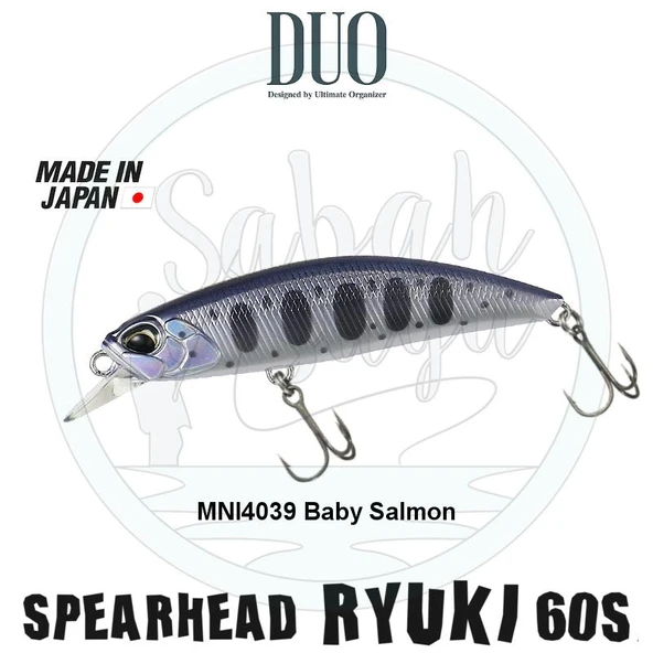 Duo Spearhead Ryuki 60S MNI4039 Baby Salmon Sahte Balık ürün görseli 1