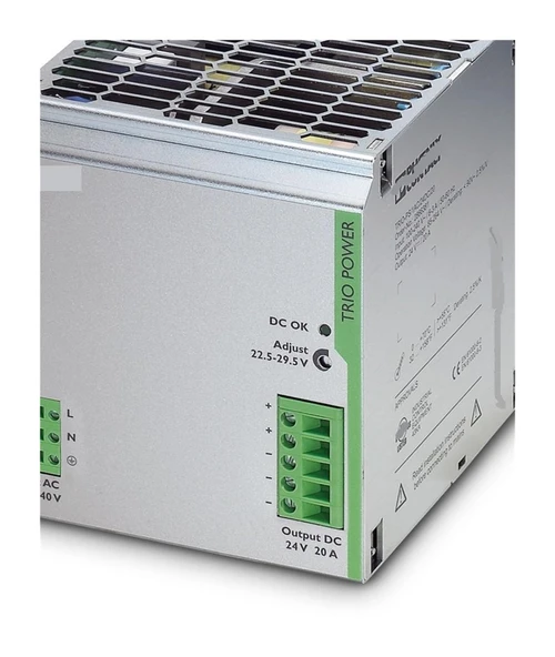 TRIO-PS/1AC/24DC/20 24V 20A 2866381 güç modülü için UOUOBEAR ürün görseli 1