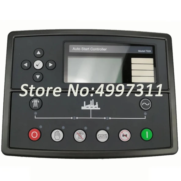 GQSSEFQCH Jeneratör Kontrol Cihazı 7320/7310 Otomatik Başlatma Jeneratörü DSE Kontrol Cihazı DSE7320/7310'un Değiştirilmesi (Boyut: Kontrol Cihazı 7320) ürün görseli 1
