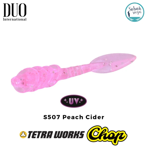Duo Tetra Works Chop LRF Silikon 35mm. S507 Peach Cider ürün görseli 1
