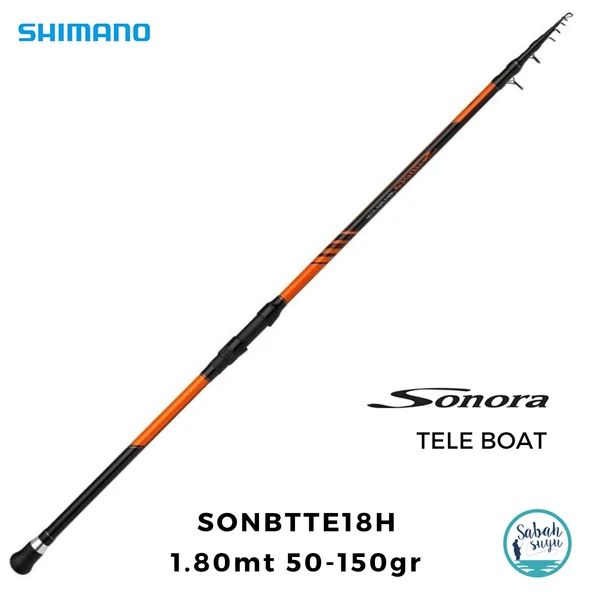 Shimano Sonora Boat Tele 1.80mt 50-150gr Teleskopik Bot Kamışı ürün görseli 1